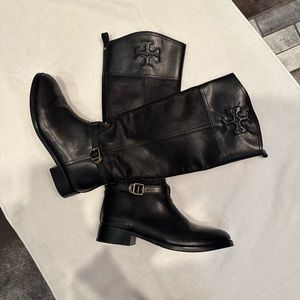 Authentic Tory Burch Black Simone Boots